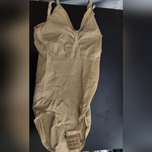 Beige Shapewear Bodysuit